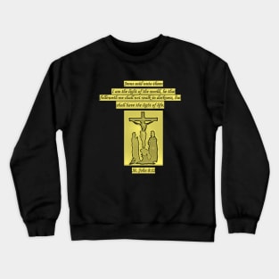 Jesus The Christ Crucifixion Crewneck Sweatshirt